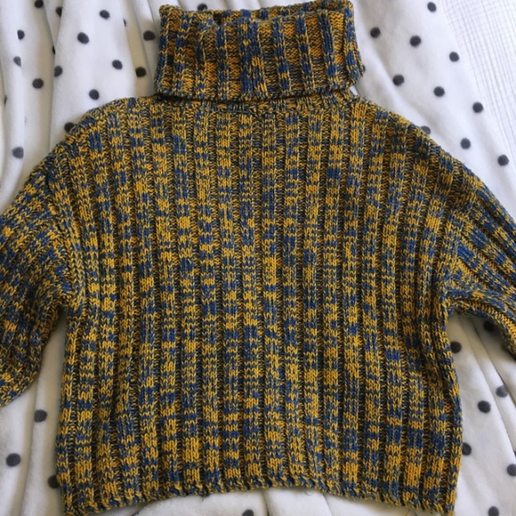 Urban Outfitters - Multicolour Chunky Turtleneck Sweater - Picture 2 of 4